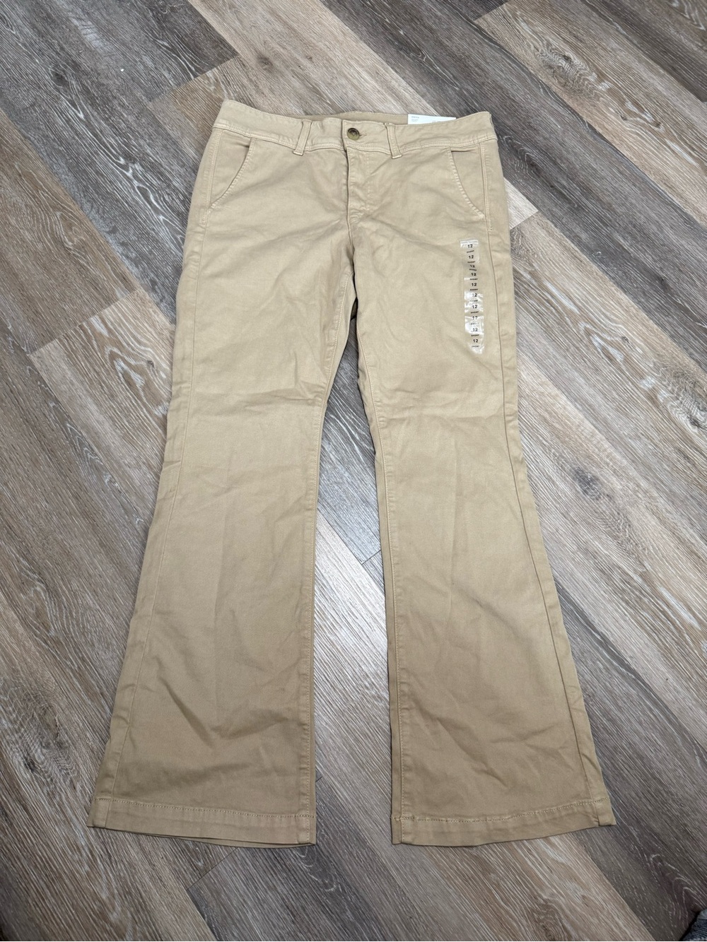 American Eagle Outfitters Tan Bootcut Flare Pants